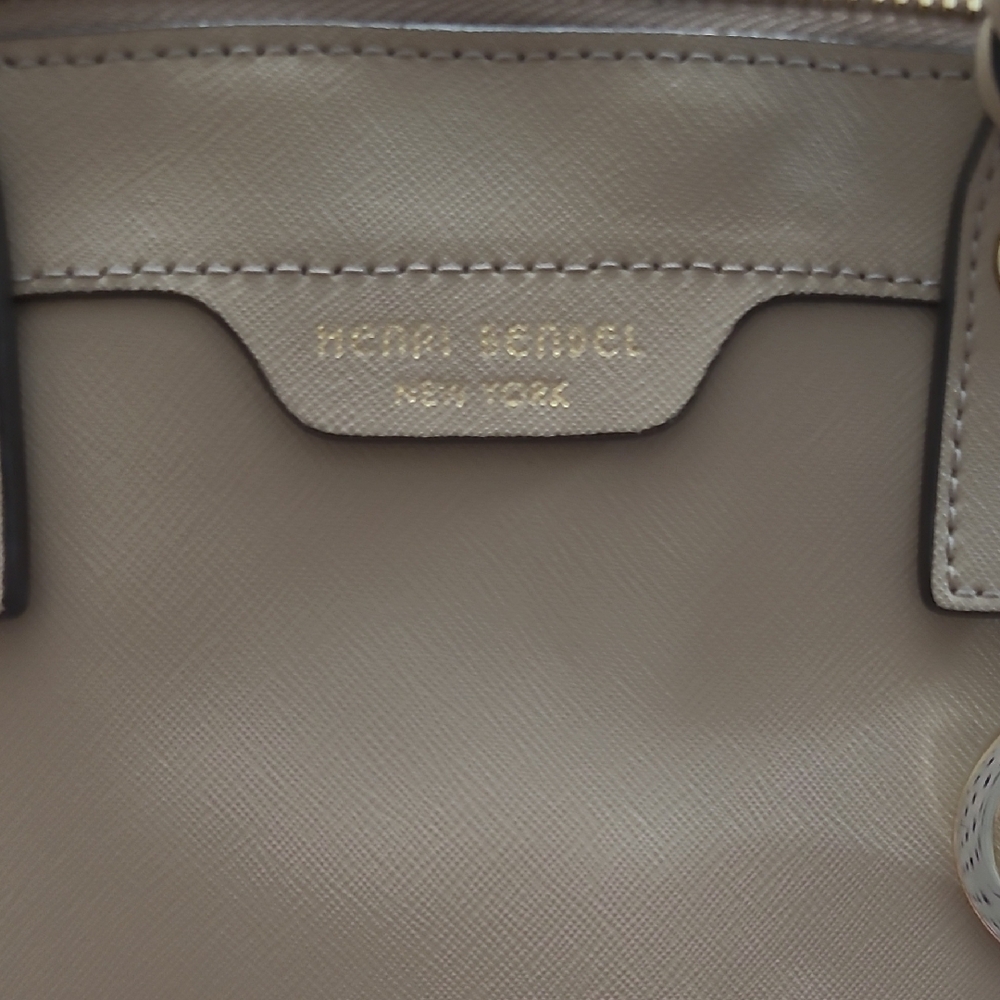 Henri Bendel Taupe Satchel Bag - Picture 2 of 16